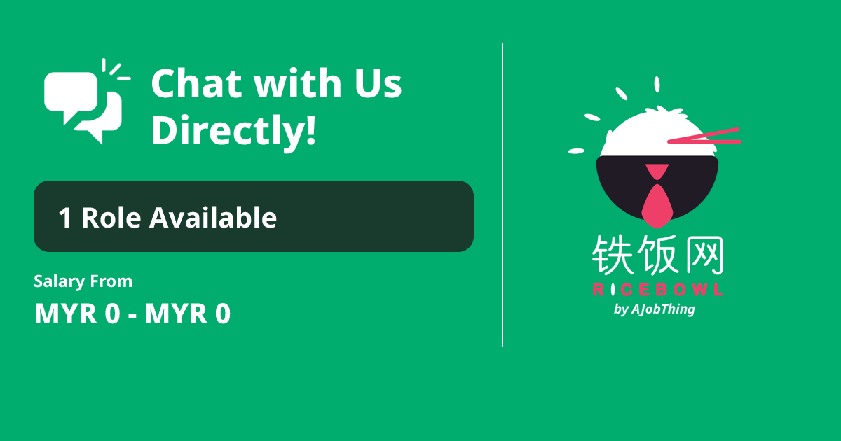 SY Marketing & Creatives Job Vacancies Sep 2026 | Ricebowl.my