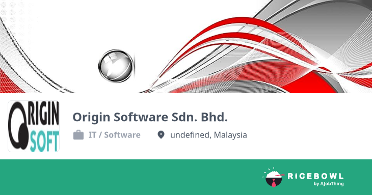 Working at Origin Software Sdn. Bhd. - Company Profile & Information ...