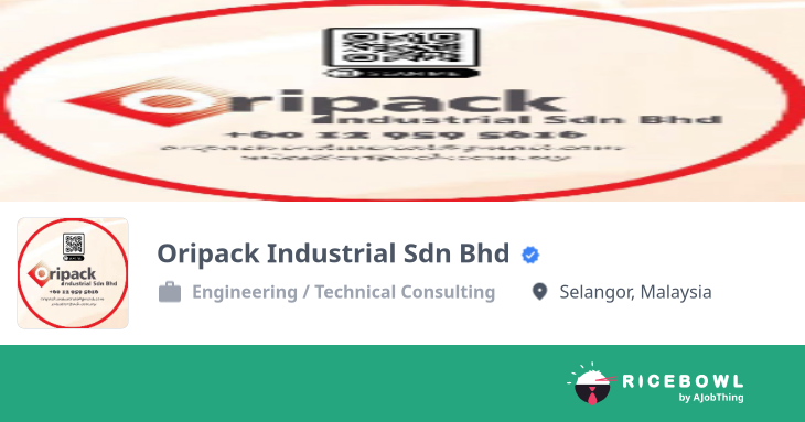 Working at Oripack Industrial Sdn Bhd - Company Profile & Information ...
