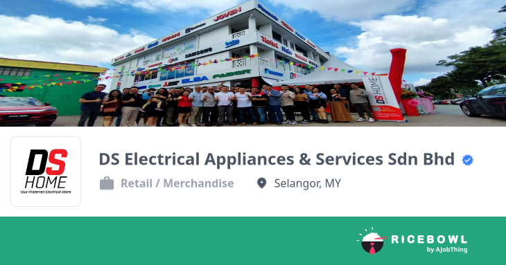 Working at DS Electrical Appliances & Services Sdn Bhd - Company ...