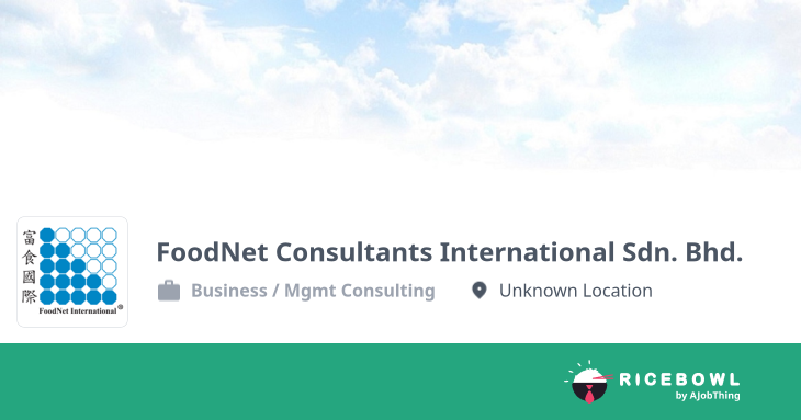 Working at FoodNet Consultants International Sdn. Bhd. - Company ...