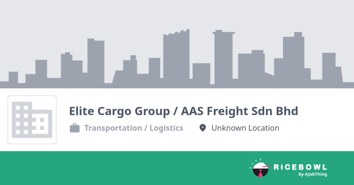 Working at Elite Cargo Group / AAS Freight Sdn Bhd - Company Profile ...