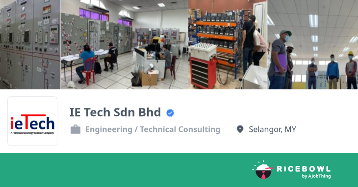 Working at IE Tech Sdn Bhd - Company Profile & Information - Ricebowl.my