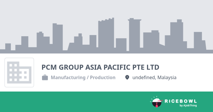 Working at PCM GROUP ASIA PACIFIC PTE LTD - Company Profile ...
