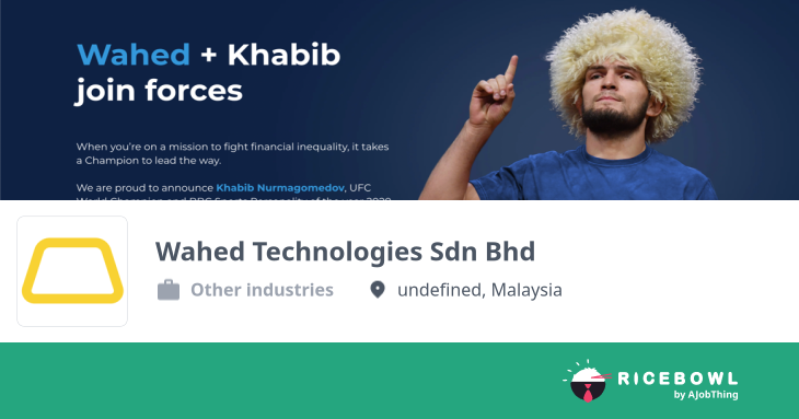 Working at Wahed Technologies Sdn Bhd - Company Profile & Information ...