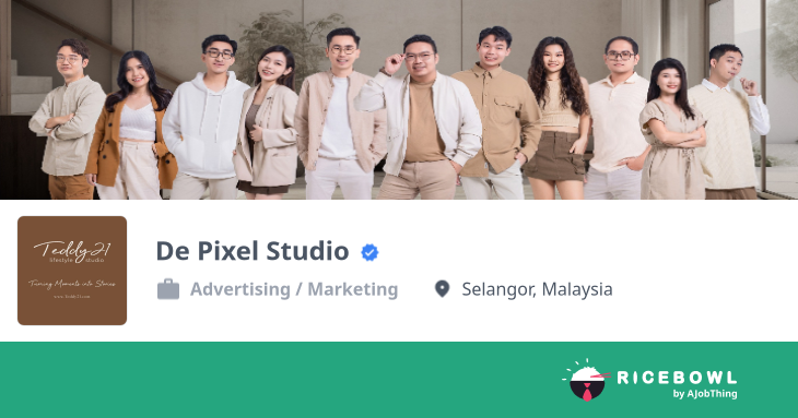 Working at De Pixel Studio - Company Profile & Information - Ricebowl.my