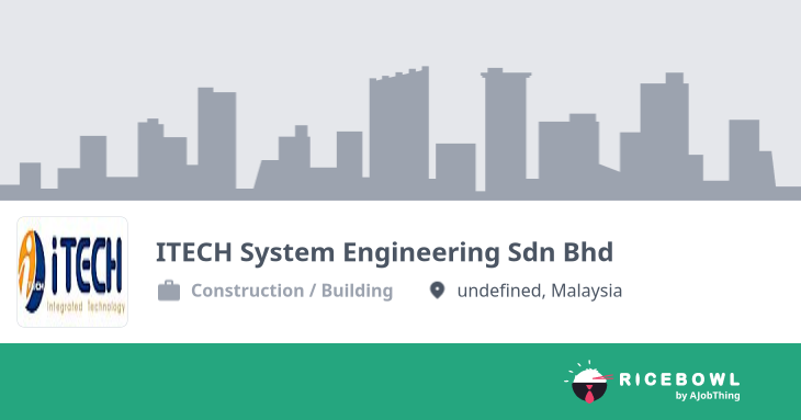 Working at ITECH System Engineering Sdn Bhd - Company Profile ...