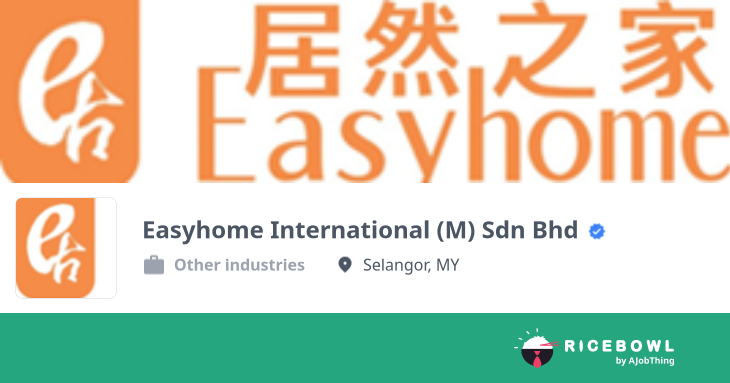 Working at Easyhome International (M) Sdn Bhd - Company Profile ...