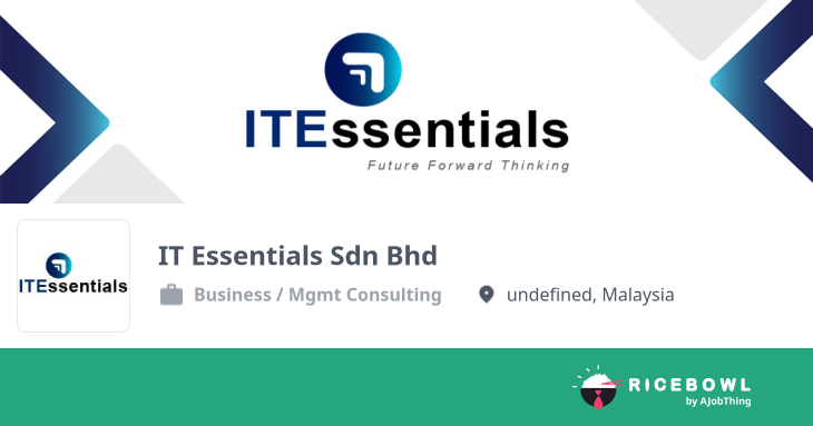 Working at IT Essentials Sdn Bhd - Company Profile & Information ...