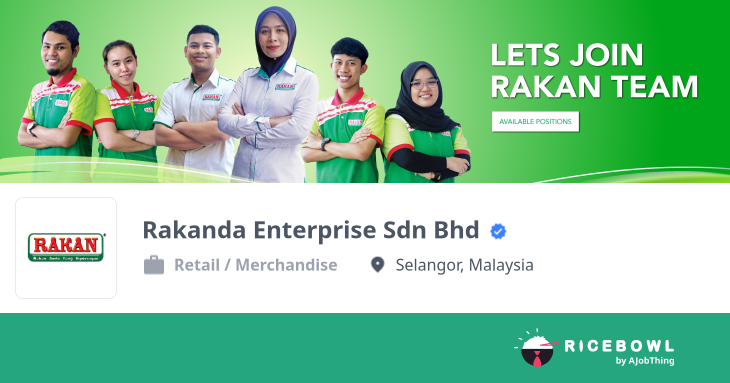Rakanda Enterprise Sdn Bhd 公司简介- 找工作, 找铁饭网