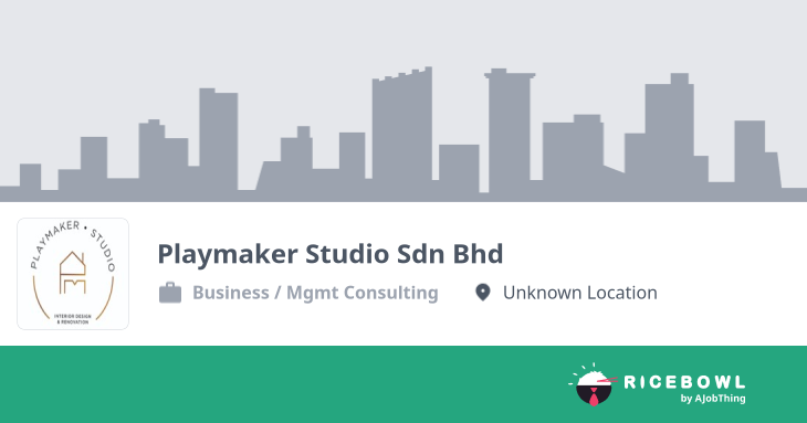 Working at Playmaker Studio Sdn Bhd - Company Profile & Information ...