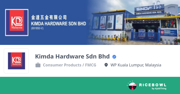 Working at Kimda Hardware Sdn Bhd - Company Profile & Information ...