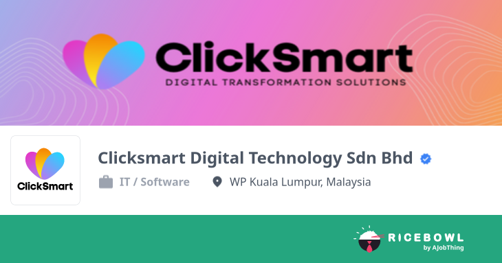 Working at Clicksmart Digital Technology Sdn Bhd - Company Profile ...