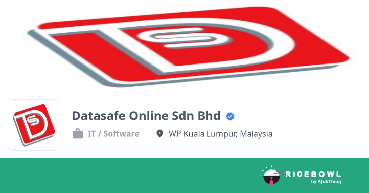 Working at Datasafe Online Sdn Bhd - Company Profile & Information ...
