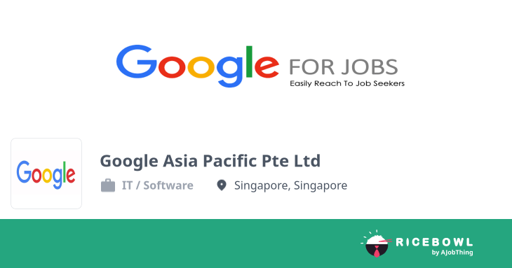 Working at Google Asia Pacific Pte Ltd - Company Profile & Information ...