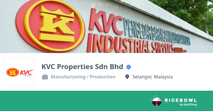 Working at KVC Properties Sdn Bhd - Company Profile & Information ...